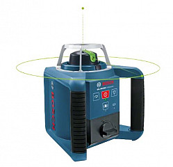 Rotacijski laser BOSCH GRL 300 HVG + laserski sprejemnik LR 1G + polnilnik