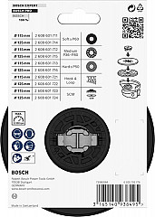 Trdi podporni krožnik PRO, 115 mm, X-Lock