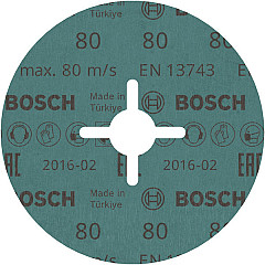 Vlaknena brusna plošča PRO R574, 125 mm, G80