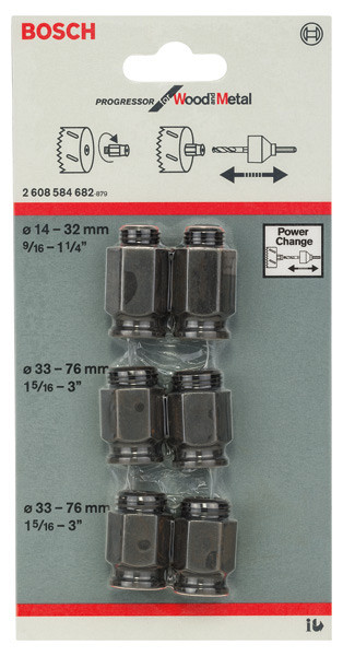 Komplet matic za adapter Power Change, 6-delni