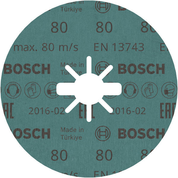 Vlaknena brusna plošča PRO R574 X-Lock, 125 mm, G80