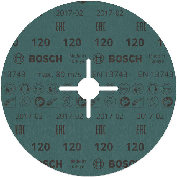 Vlaknena brusna plošča PRO R780, 180 mm, G125