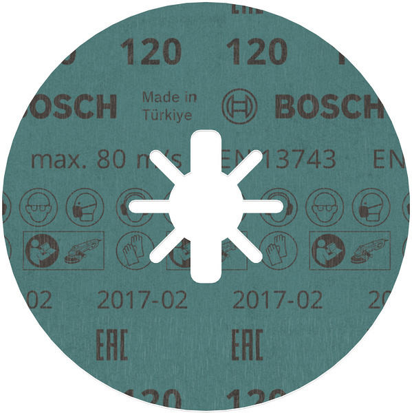 Vlaknena brusna plošča PRO R780 X-Lock, 125 mm, G120