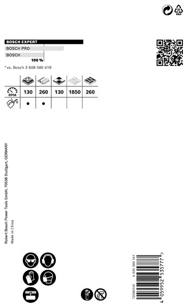 Žaga za izrezovanje lukenj EXPERT Tough Material, 65 x 60 mm