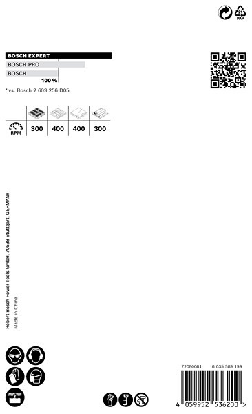 Žaga za izrezovanje lukenj EXPERT Construction Material, 79 x 60 mm