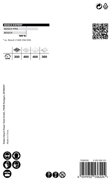 Žaga za izrezovanje lukenj EXPERT Construction Material, 83 x 60 mm