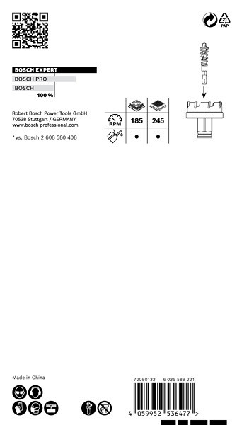 Žaga za izrezovanje lukenj EXPERT Sheet Metal, 68 x 5 mm