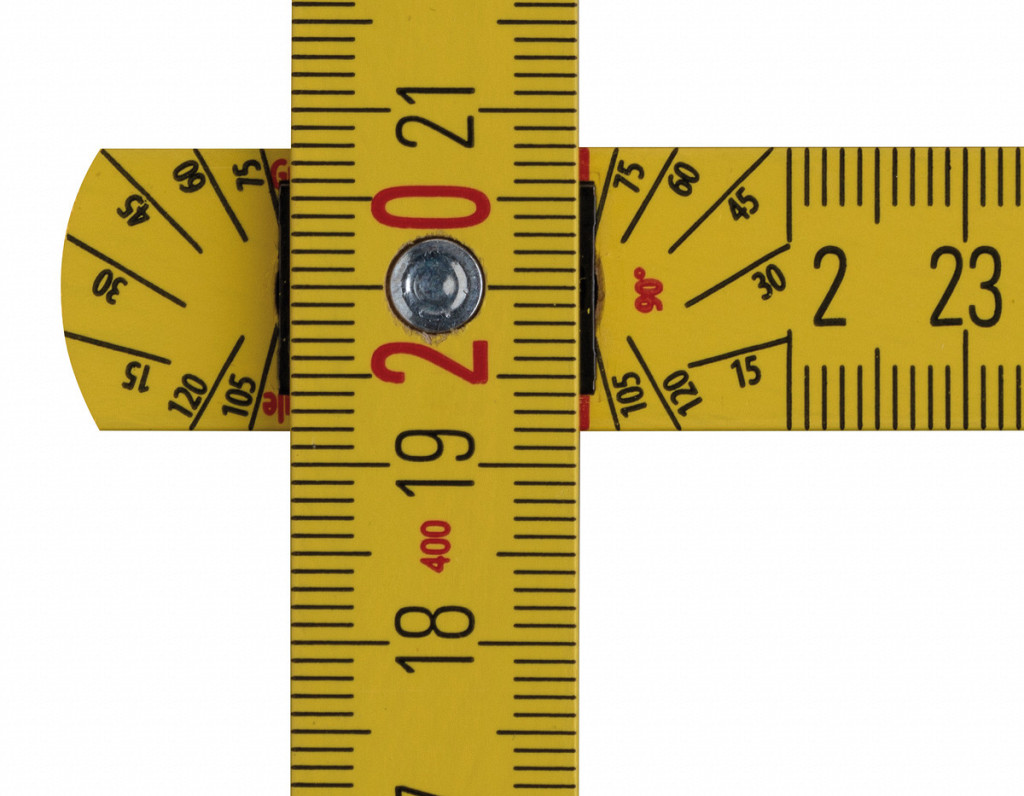 Leseni meter STABILA 407N rumeni, 2m