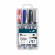 Pica Classic Permanent Marker - Komplet markerjev v 4 barvah (1-4 mm)