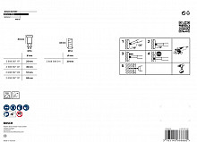 Komplet vrtalnih kron PRO Ceramic dry, 68 x 33, 51 x 33, 35 x 33, 25 x 33, 20 x 33 mm, 5-delni