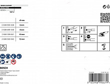 Komplet vrtalnih kron PRO Ceramic dry M14, 6 x 30, 8 x 30, 10 x 30, 12 x 30 mm, 4 kosi