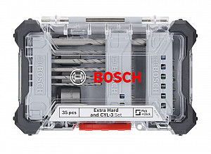 35-delni komplet vijačnih nastavkov Extra Hard in svedrov CYL-3