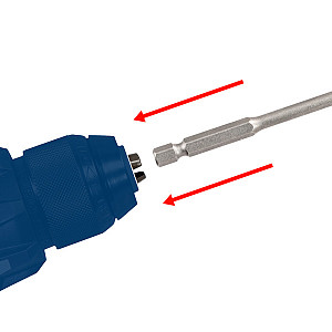 8+1-delni komplet vijačnih nastavkov Robust Line S PZ, različica Extra Hard