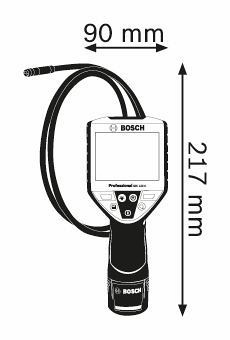 Akumulatorska kamera za pregled BOSCH 120 C