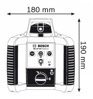 Rotacijski laser BOSCH GRL 250 HV