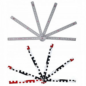 Leseni meter STABILA 1407 beli, 2m GEO