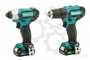 Set orodja 12V CXT MAKITA CLX224X