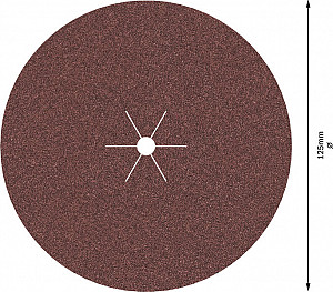 Brusni list PRO F460, G40, G60, G80, G120, G180, 125 mm, 10 kosov