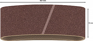 Brusni trak PRO X440, 75 x 457 mm, G120