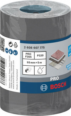 Brusni valj PRO C355, 93 mm, 5 m, G320