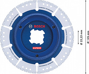 EXPERT Diamond Pipe Cut Wheel X-LOCK