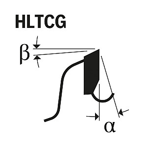 Expert for High Pressure Laminate 168 x 20 x 1,8/1,2 mm, T52