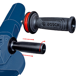 EXPERT Handle Vibration Control M14 ročaj za kotni brusilnik, 169 x 69 mm