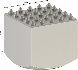 Karbidno teptalo PRO SDS max-5C, 50 x 50 mm