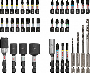 Komplet PRO Impact Wood Set, 40-delni