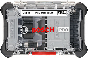 Komplet vijačnih nastavkov PRO Impact, 35-delni