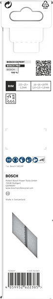 List PRO Medium-Thick Metal precise S1137BEF 1,1 x 25 x 225 mm, 2 kosov