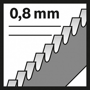 List vbodne žage T 121 GF