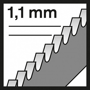 List vbodne žage T 318 AF