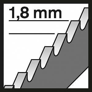 List vbodne žage T 318 BF