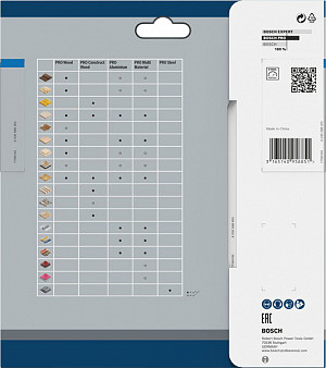 List za krožno žago PRO Aluminium cordless, 165 x 1,8 x 20 mm