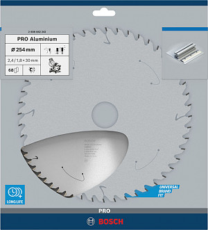 List za krožno žago PRO Aluminium cordless, 254 x 2,4 x 30 mm