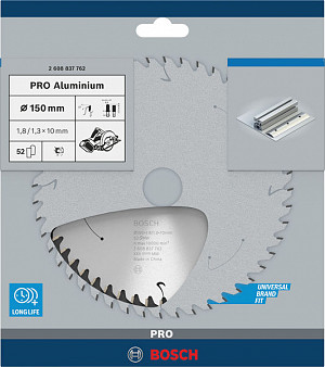 List za krožno žago PRO Aluminium cordless, 150 x 1,8 x 10 mm