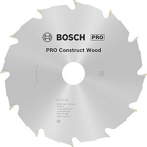 List za krožno žago PRO Construct Wood, 190 x 2,6 x 30 mm