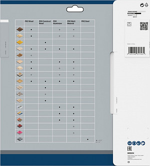 List za krožno žago PRO Multi Material, 254 x 3,2 x 30 mm, T80