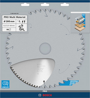 List za krožno žago PRO Multi Material, 300 x 3,2 x 30 mm