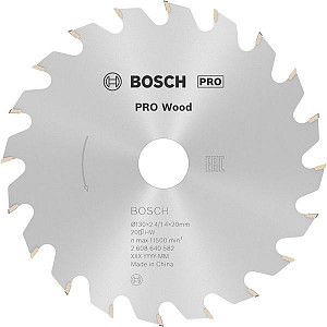 List za krožno žago PRO Wood, 130 x 2,4 x 20 mm, T20