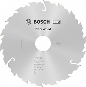 List za krožno žago PRO Wood, 165 x 2,2 x 30 mm, T18