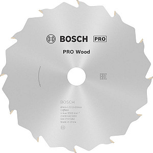 List za krožno žago PRO Wood, 165 x 1,7 x 20 mm, T12