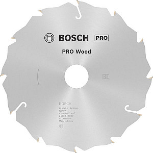 List za krožno žago PRO Wood, 190 x 2,4 x 30 mm, T12