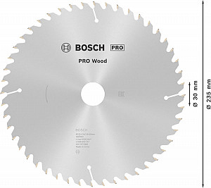 List za krožno žago PRO Wood, 235 x 2,8 x 30 mm, T48