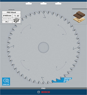 List za krožno žago PRO Wood, 400 x 3,2 x 30 mm, T28