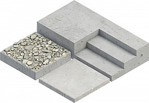 Lončasti brus PRO Concrete, 50 x 125 mm, 22,23 mm