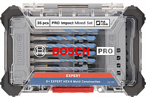 Mešani komplet PRO Impact, razstavno stojalo, 6 x 35 kosov