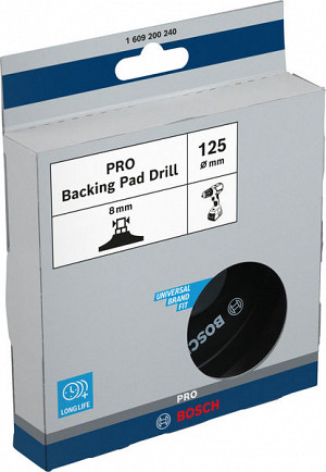 PRO Backing Pad, 125 x 8 mm