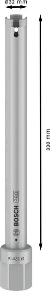 PRO Core Cutter dry, 32 x 330 mm, 1 1/4